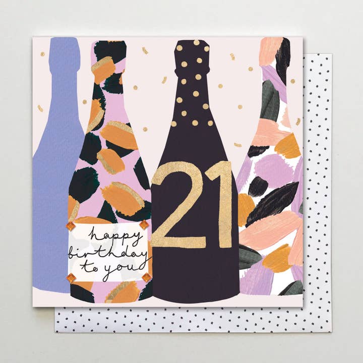 JOY25 - 21 Fødselsdagsbobler for engroshandel hos Stop the Clock Design