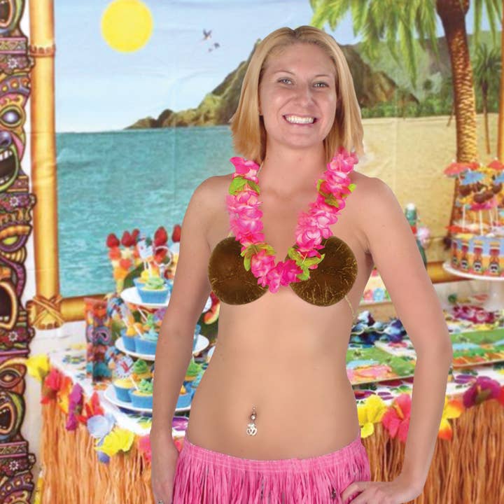 Caufield's Novelty - Wholesale Costume - Women's - Coconut Bra Top1