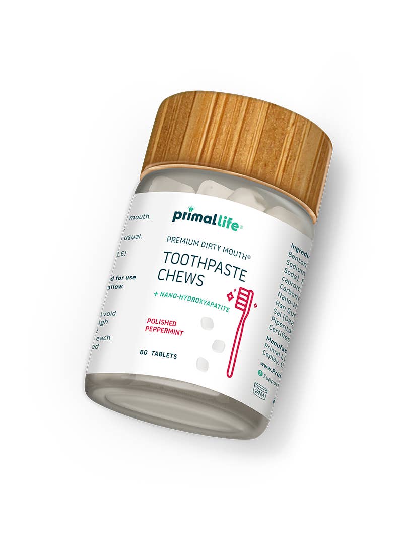Primal Life Organics - Wholesale Toothpaste - Premium Dirty Mouth Toothpaste Chews2
