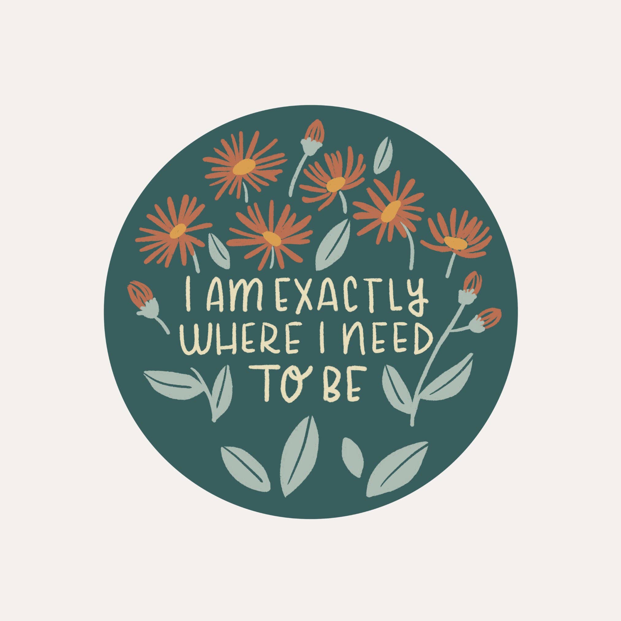 Bee Sweet Studio – wholesale Sticker – Positive & Motivational Floral Quote Stickers for Bottles