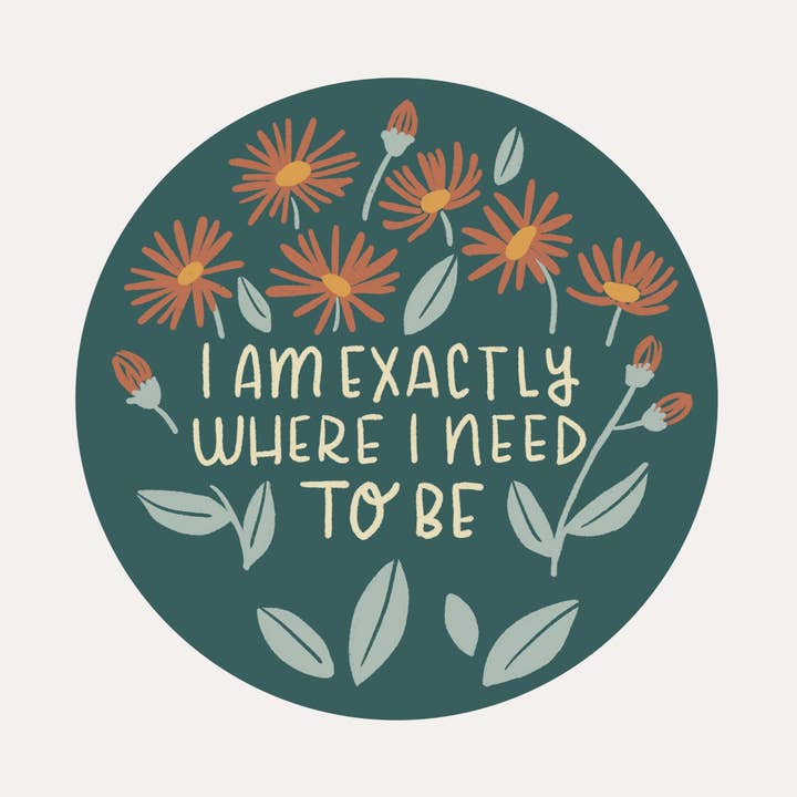 Bee Sweet Studio - Wholesale Sticker - Positive & Motivational Floral Quote Stickers for Bottles