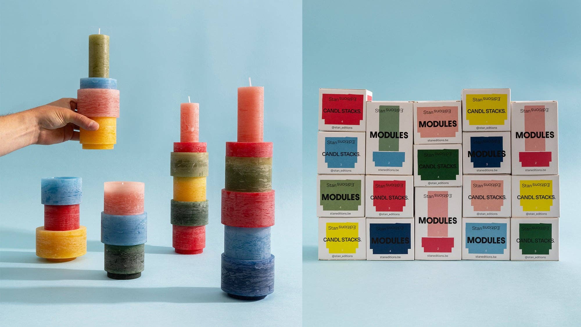 Stan Editions - Vendita all'ingrosso Candele regalo - Modules 4 - Collezione Stan Editions10