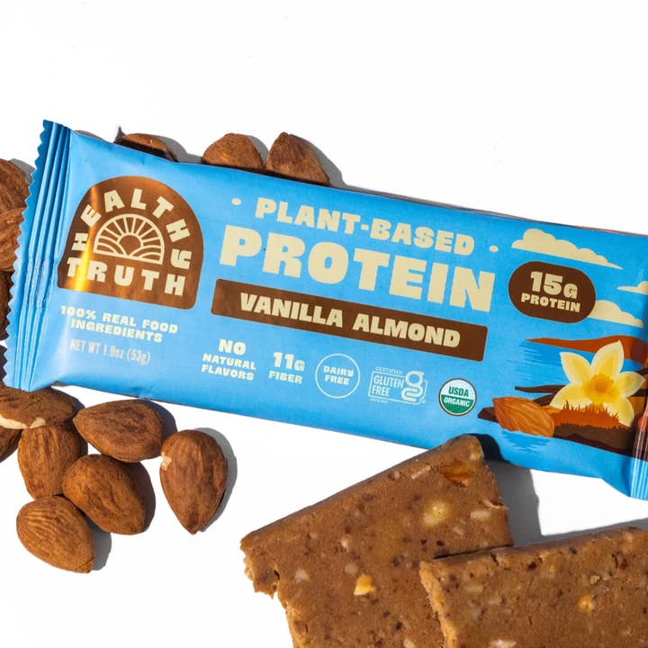 Healthy Truth LLC – Großhandel Snack-Riegel – *NEU* Vanille-Mandel PFLANZENBASIERTER Proteinriegel