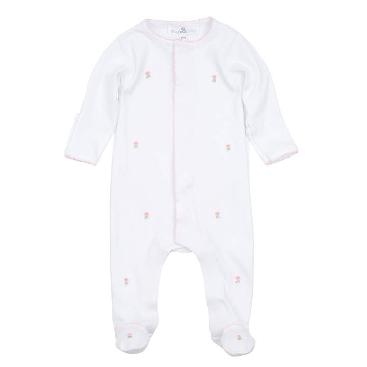 Magnolia Baby - Wholesale Jumpsuit - Baby - Juliette's Classics Scattered Footie