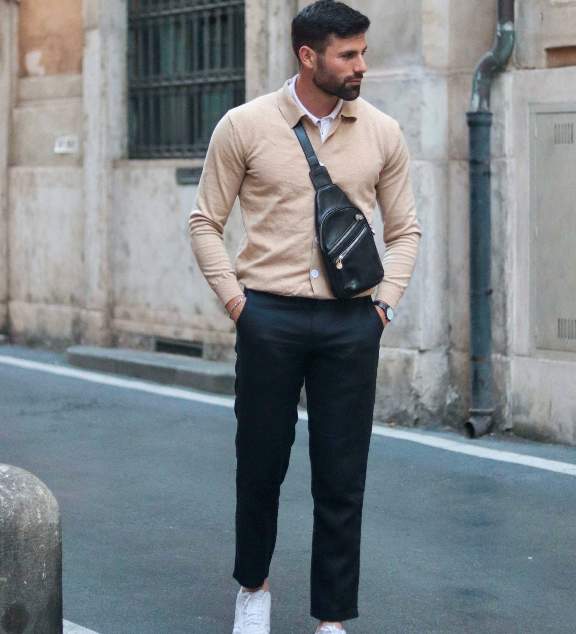 Time Resistance – Mala de tiracolo – Homem por atacado – Mala de Couro a Tiracolo - Catch-2214