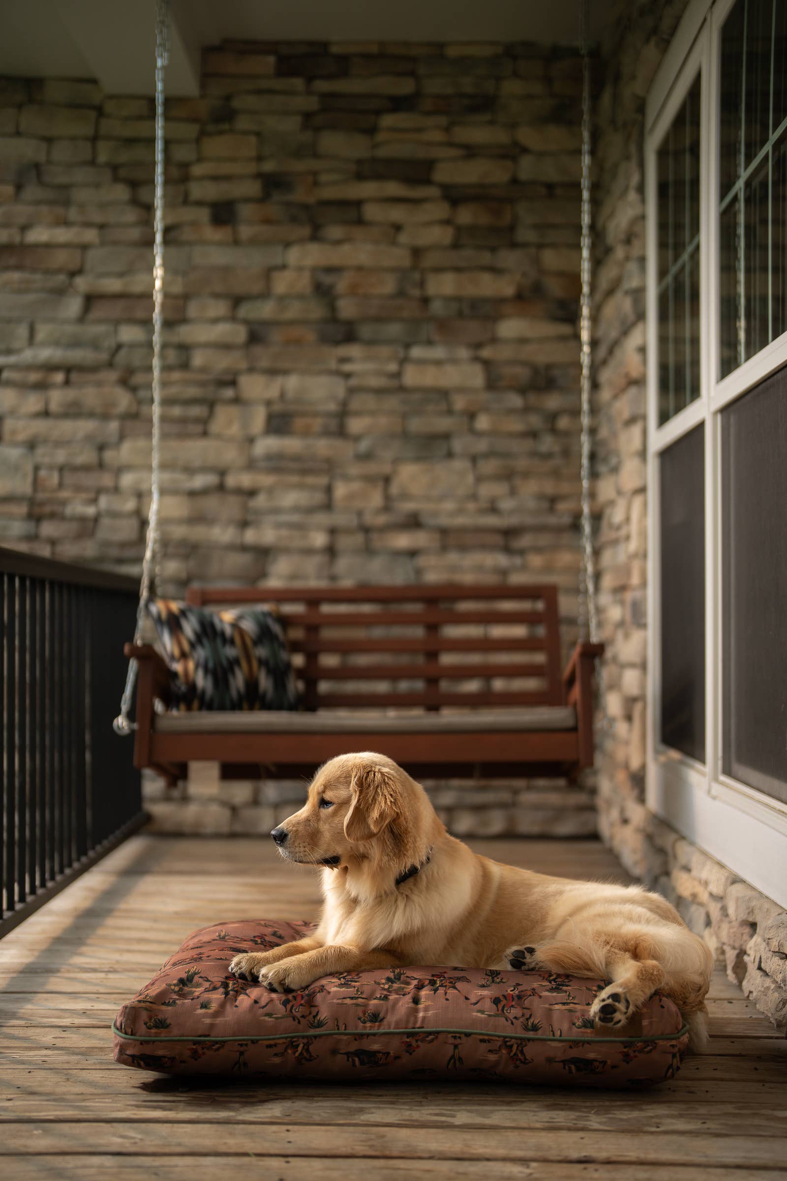 Carolina Pet Company - Wholesale Pet Bed - Dog - Pendleton All Season Pet Napper - Cowboy Plains1