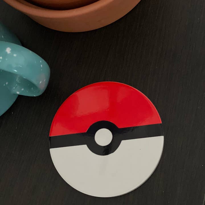 34Designed - Wholesale Coasters - Pokémon coaster! Nerdy office decor - geek stuff1