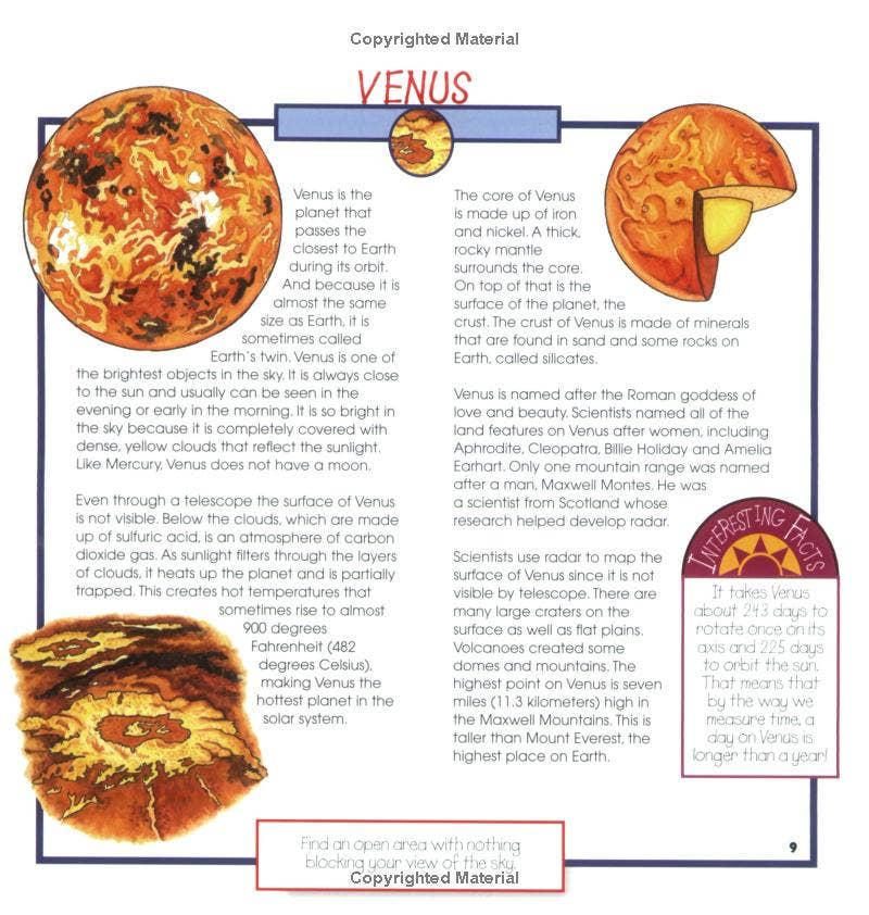 REMOVED BRAND - Wholesale Science & Math - Planets, Moons and Stars: Take-Along Guide6