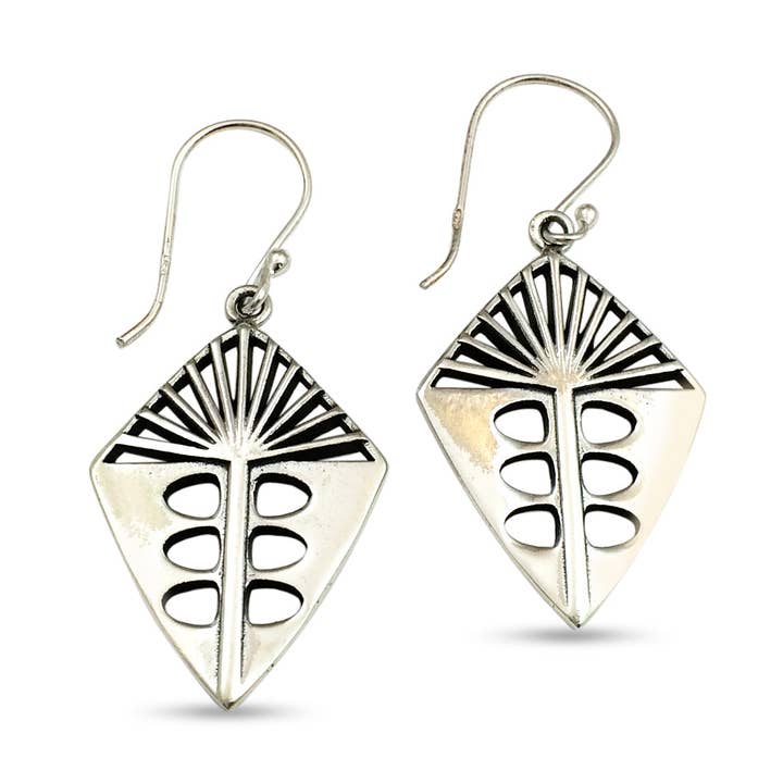 ʻŌhi’a Lehua Earrings Large for wholesale by Paradisus