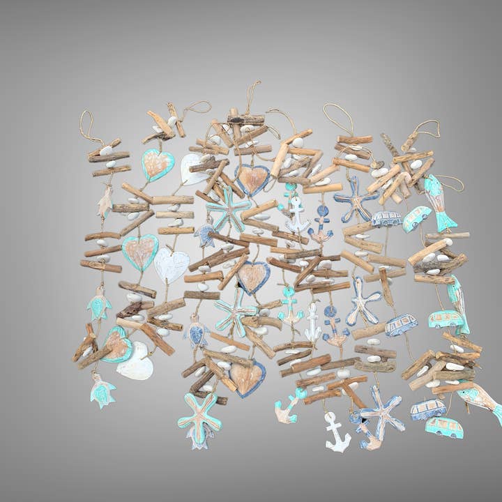 Mobile hand Carved Chunky Hanging Nautical - 100cm and other Purchase wholesale kdm mobile accessories. Free returns & net 60 terms on Faire trending on Faire.