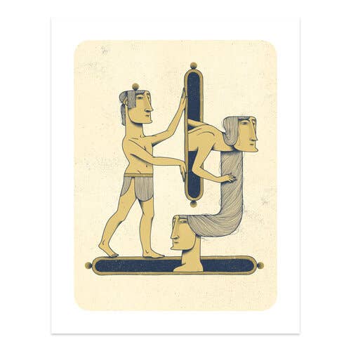 Imprimé Rite de Passage pour la vente par Studio Vermilio