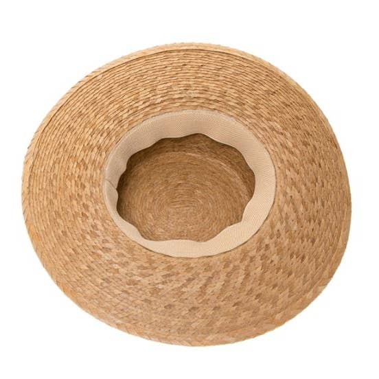 Love and Thyme - Wholesale Straw Hat - Women's - HANDMADE Palm leaf Straw Boater Hat2