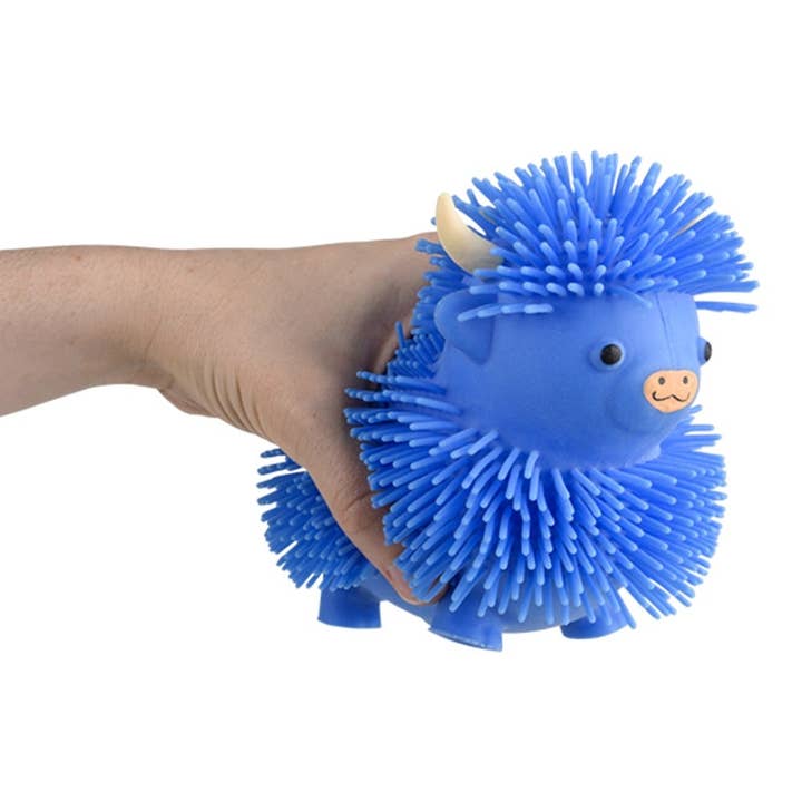 La Luna Bella - Toys - Wholesale Classic Toy - Kids - 5" Highland Cow Puffer-Assorted Colors- LLB Toys