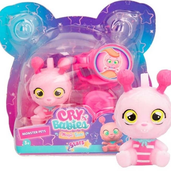 KIDDY-MOOV - Vendita all'ingrosso Figurina giocattolo - Bambini - Cry Babies Magic Tears Stelle Mostro Pet Blister IMC Toys +3