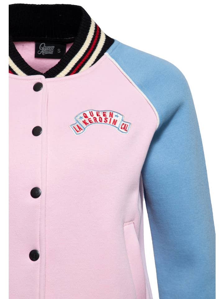 KING KEROSIN - Wholesale Varsity/Baseball Jacket - Women's - Queen of Liberty college jacket13