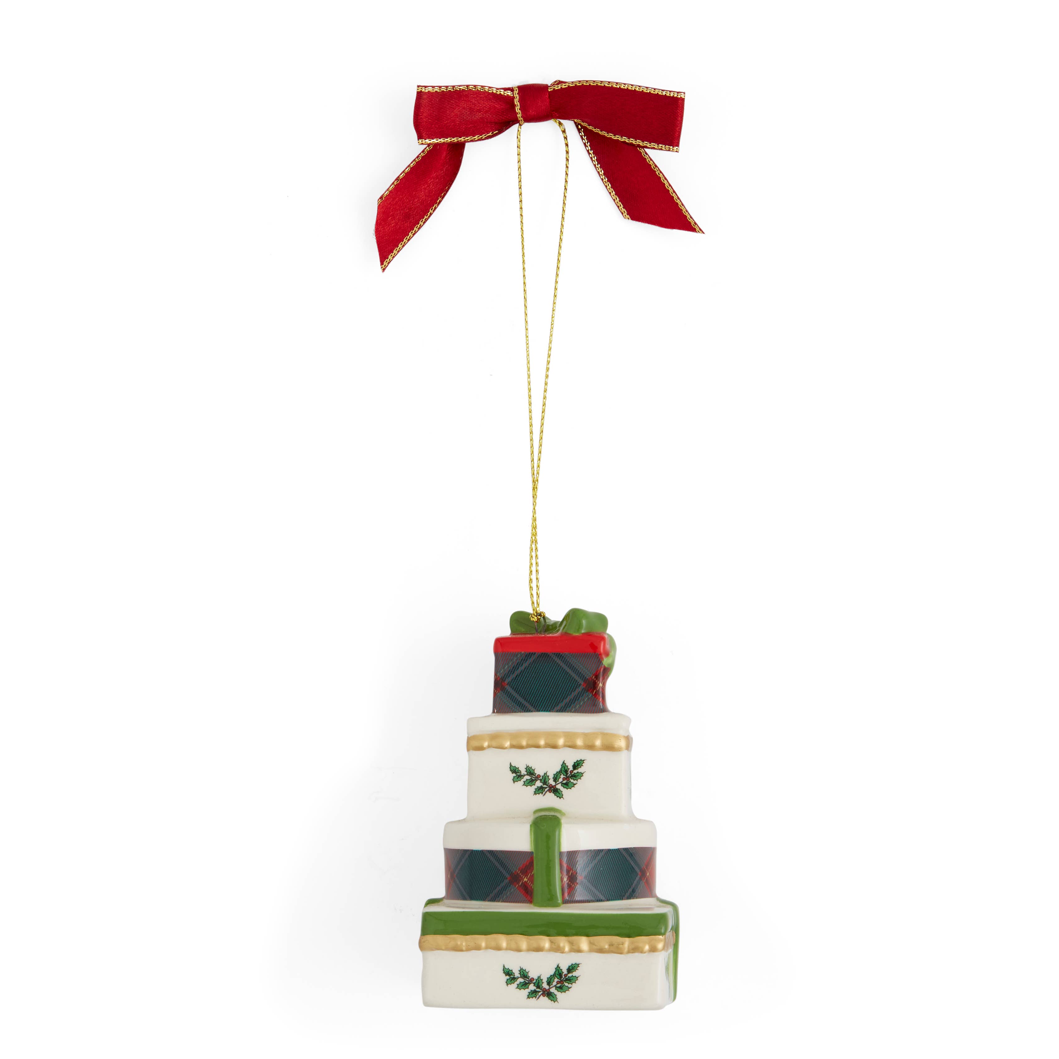 Portmeirion, Spode, Pimpernel, Nacthmann, Wrendale Designs - Wholesale Ornament - Christmas Tree Stacking Gifts Ornament 4"3