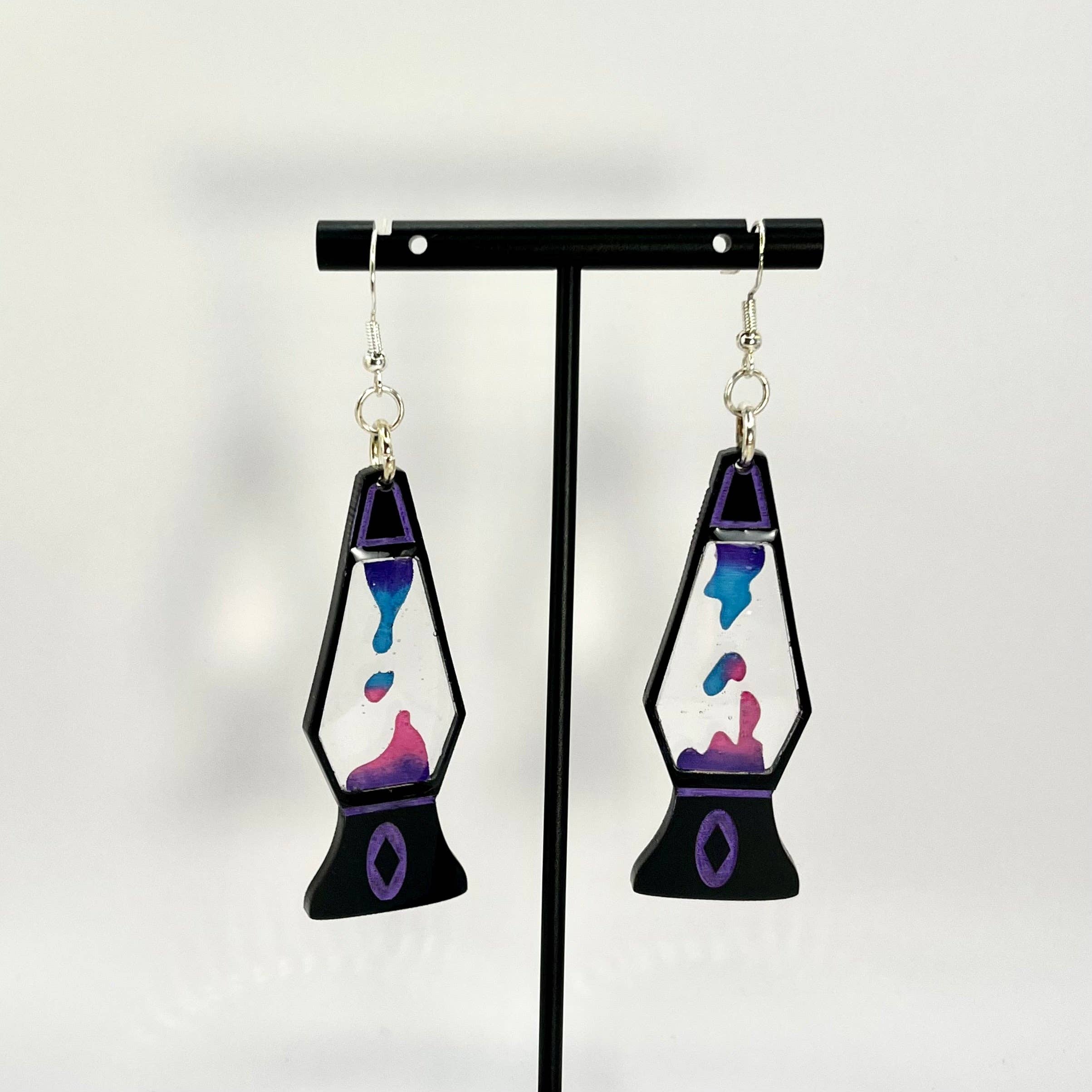 The Spooky Haus - Wholesale Dangle Earrings - Lava Lamp Earrings8