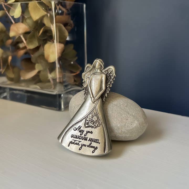 Abbey + CA Gift – Amuleto decorativo para carro – Unissexo por atacado – Clipes de Viseira Anjo da Guarda8