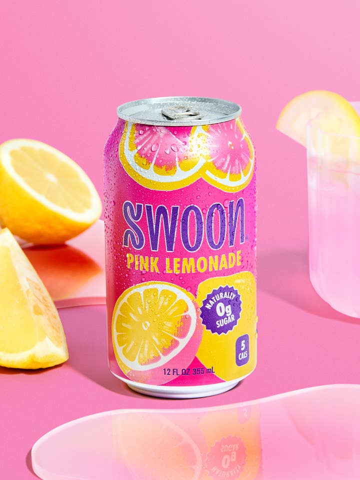 Swoon Zero Sugar Pink Lemonade 12pk for wholesale by Swoon