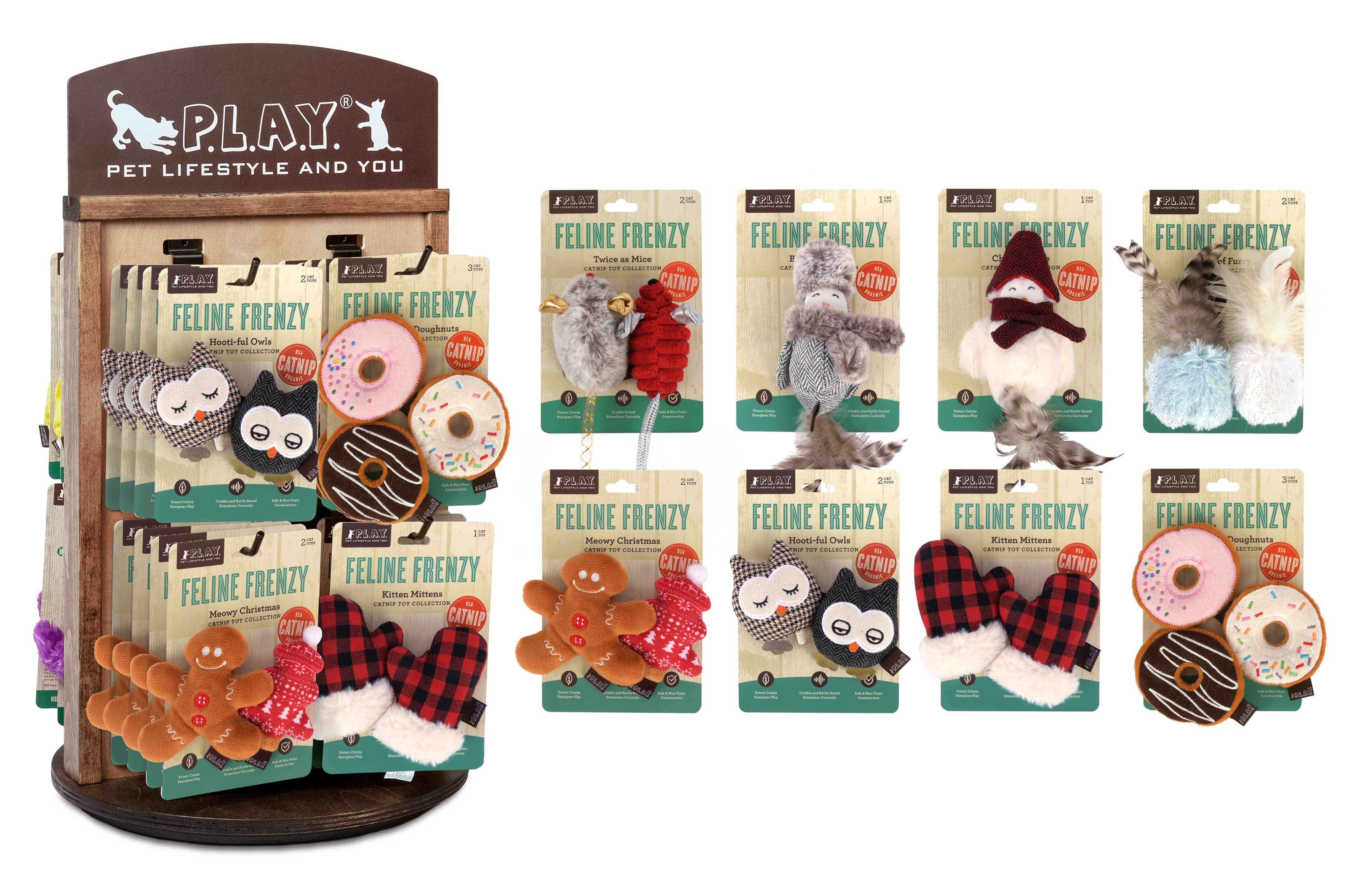 P.L.A.Y. Pet Lifestyle and You - Wholesale Pet Toy - Cat - Feline Frenzy Starter Kit B1