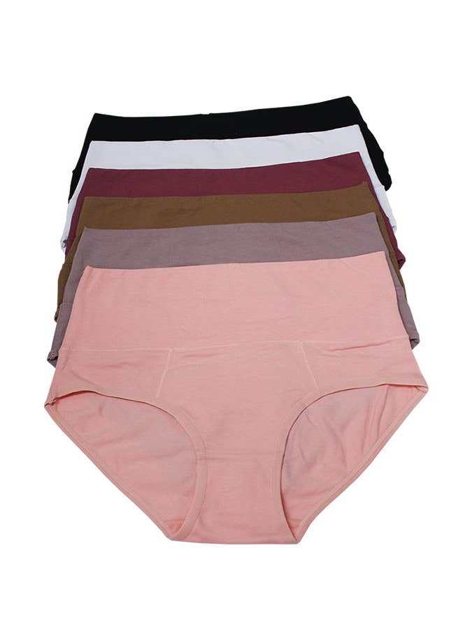 Assorted Color Youmita Cotton Brief - 33565-PTY-12 for wholesale on Faire