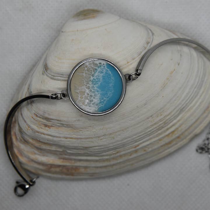 Round Ocean Breeze Bracelet
for wholesale by Caitlin Accurso Art