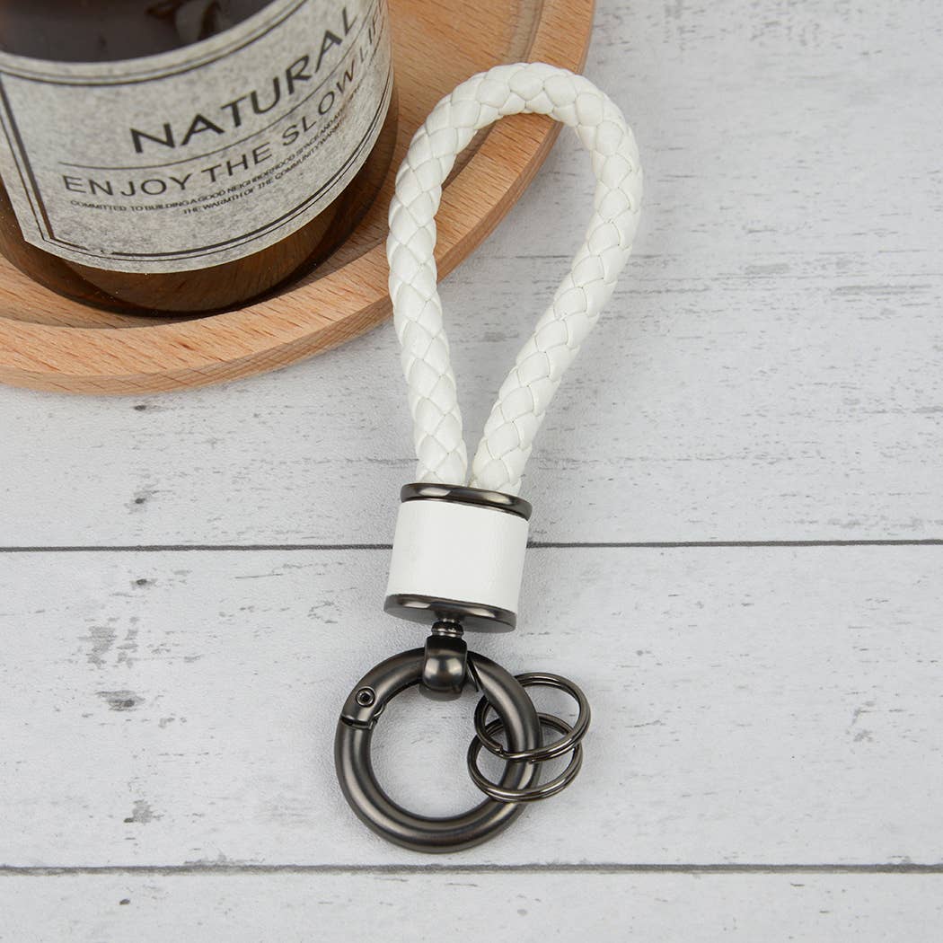 SoapElenGlen - Wholesale Keychain - Women's - Handmade Braided Leather Keychain6