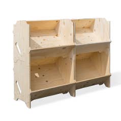 IZZIBOX - Wholesale Retailer Display Stand/Case - IZZIBOX DISPLAY PINE WOOD5