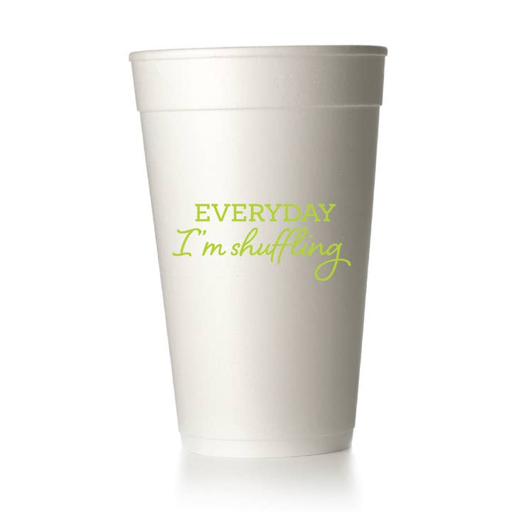 Everyday I'm Shuffling Cups for wholesale by MADdesign