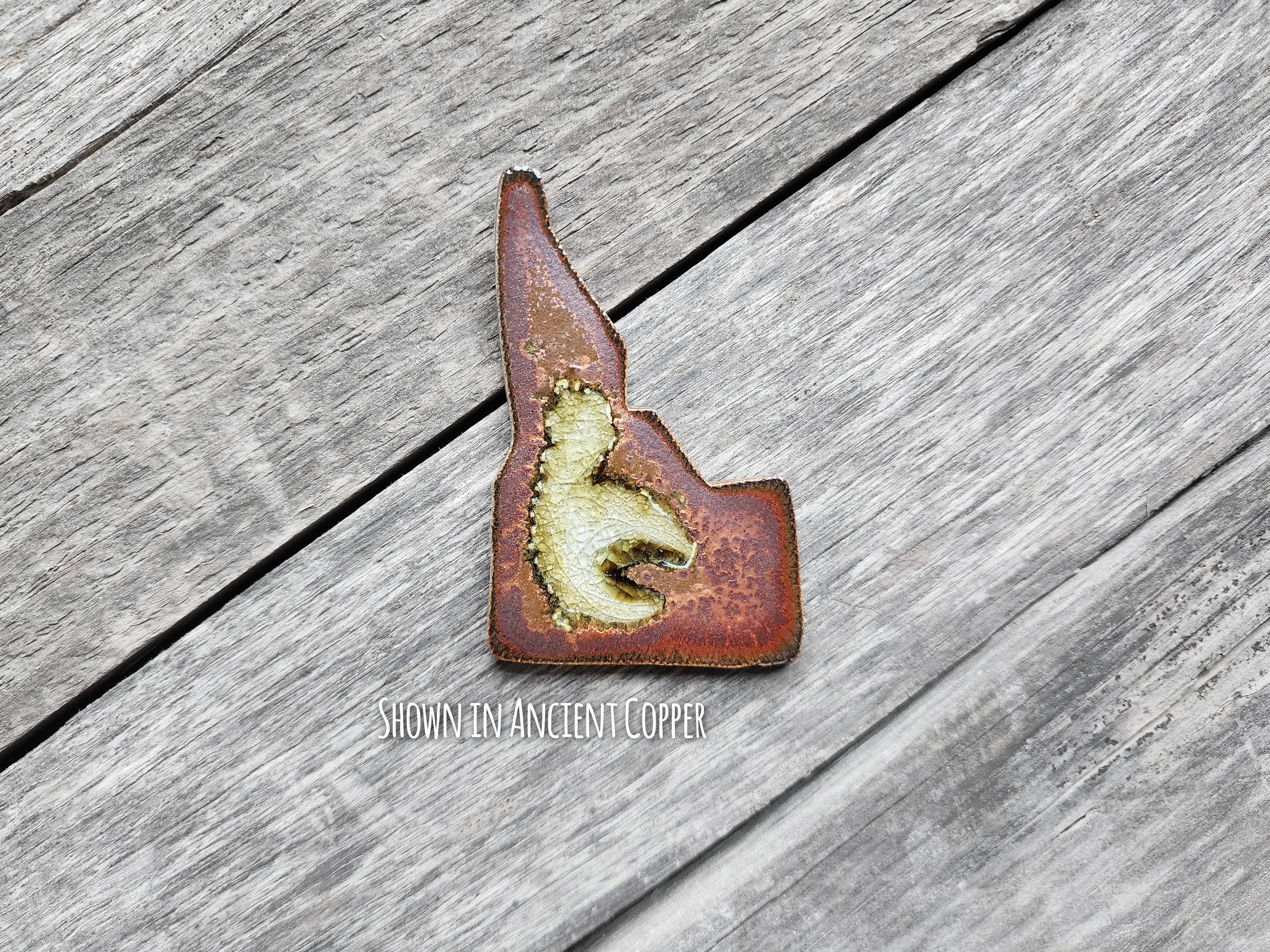 Dock 6 Pottery - Wholesale Magnet - State Shaped Fridge Magnet- All 50 States - 10 DAY3