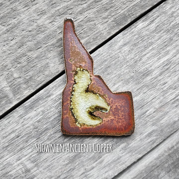 Dock 6 Pottery - Wholesale Magnet - State Shaped Fridge Magnet- All 50 States - 10 DAY3