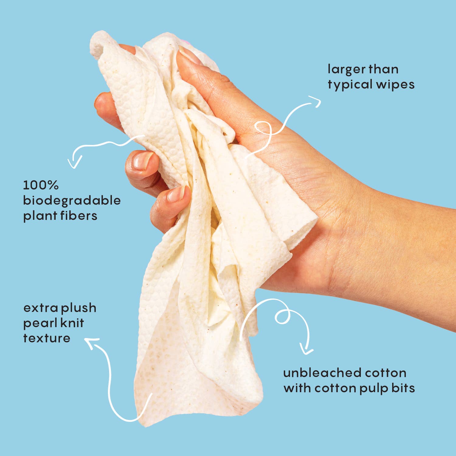 Busy Co - Wholesale Deodorant - Women's - Calm Deodorant Wipes with Zinc & Papaya3