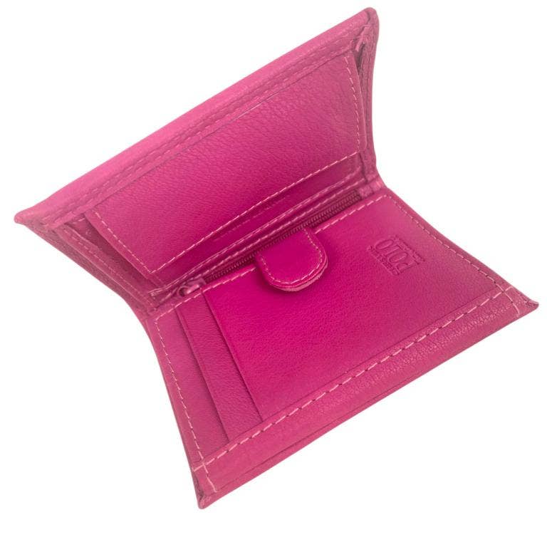 Chenson & Gorett - Wholesale Wallet - Women's - Leather Wallet with Box and 2 Compartments for Bills 20825