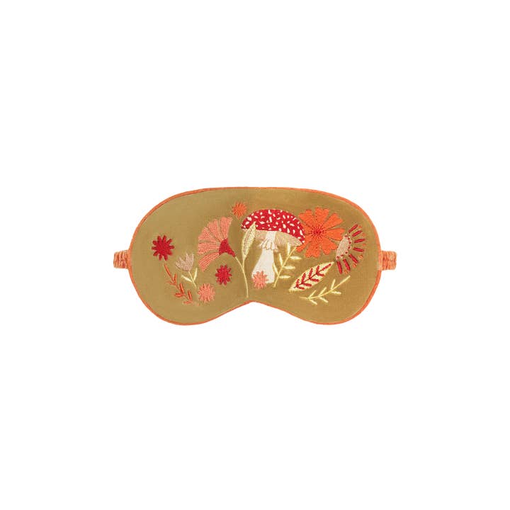 Powder Design inc - US - Wholesale Sleep/Eye Mask - Luxury Lavender Velvet Eye Mask - Tranquil Toadstool, Sage