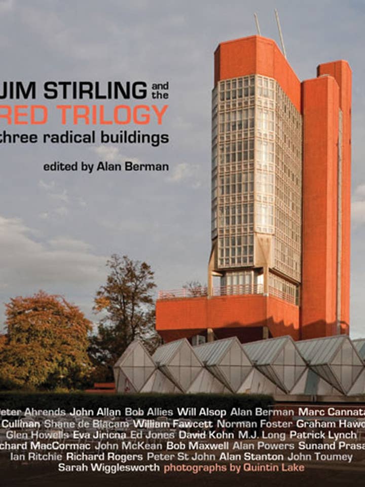 Jim Stirling & The Red Trilogy - Drie Radicale Gebouwen voor wholesale door Boon Books