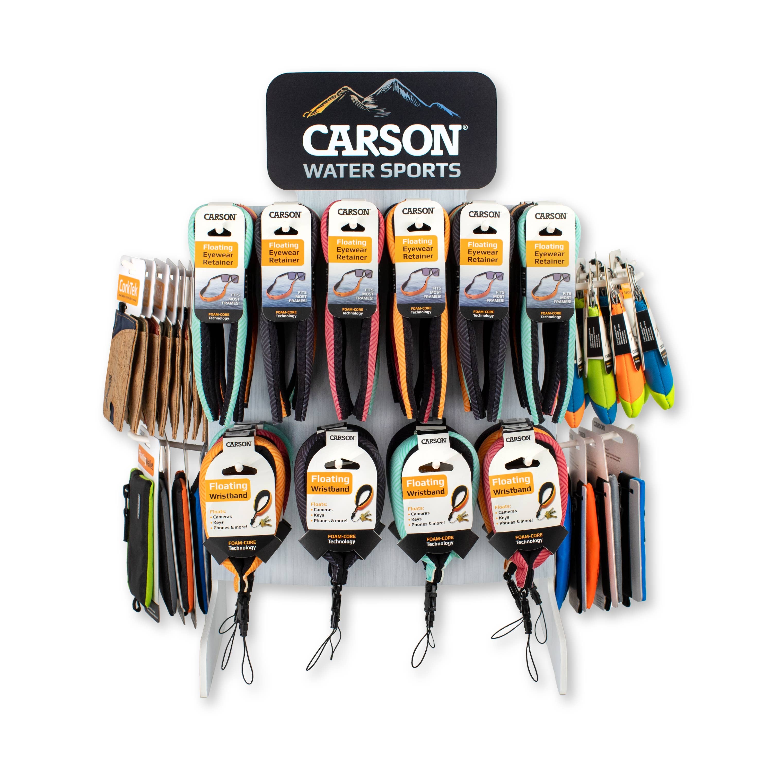 Carson - Vente Lunettes de natation – unisexe - Présentoir de Comptoir pour Sports Nautiques (64 Pièces Assorties)1