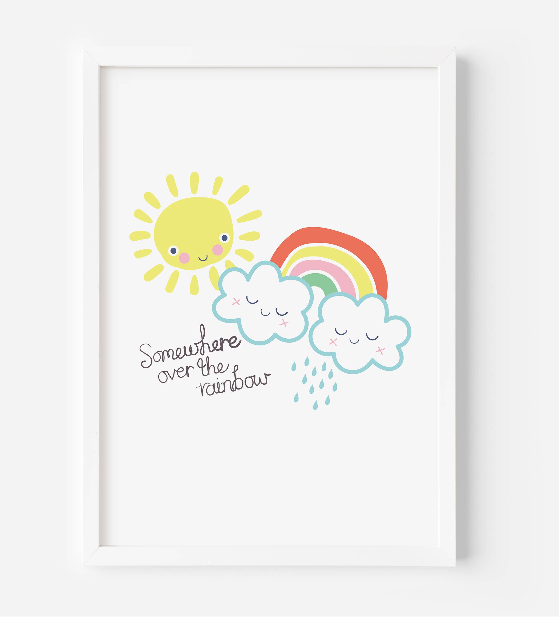 Michele Payne - Wholesale Art Print - Kids & Baby - Somewhere Over the Rainbow Art Print1