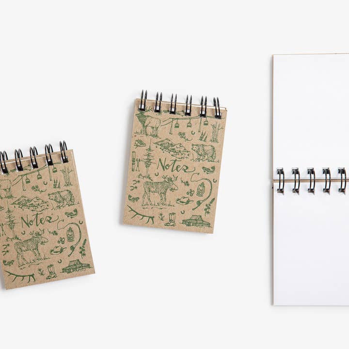 Carnet imprimé en typographie pour la vente par Bird and Buffalo