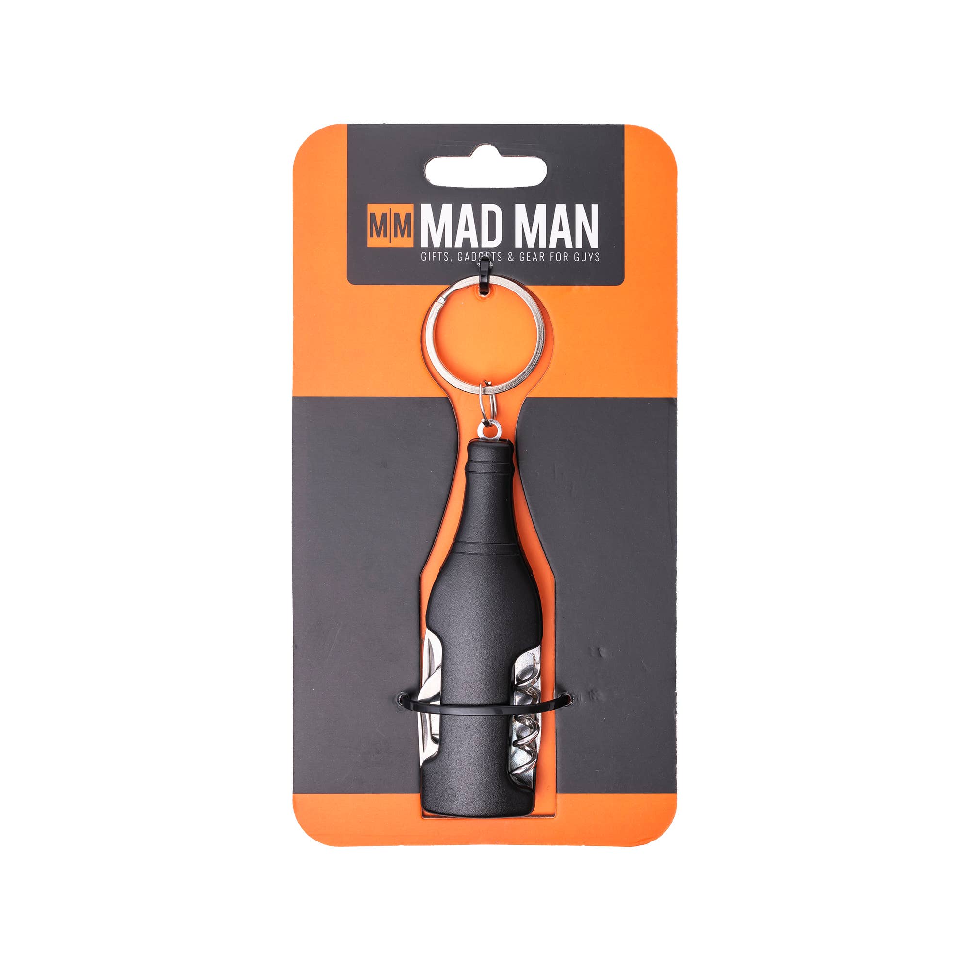 Mad Man - Wholesale Keychain - Men's - Aged to Perfection Wine Opener Multi Tool7