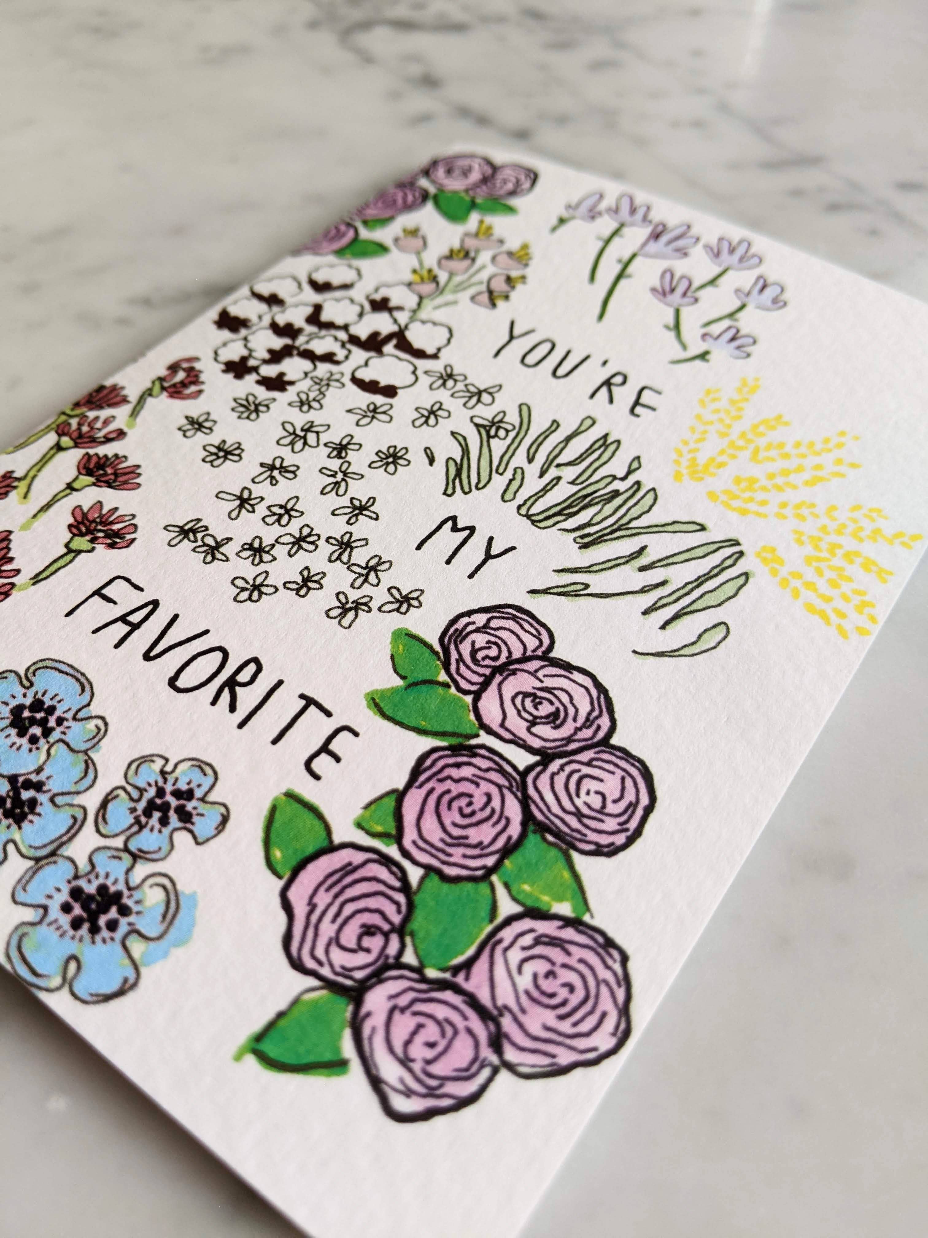 Madeleine Sywulak - Venta al por mayor Tarjetas de amor - Eres mi tarjeta favorita3