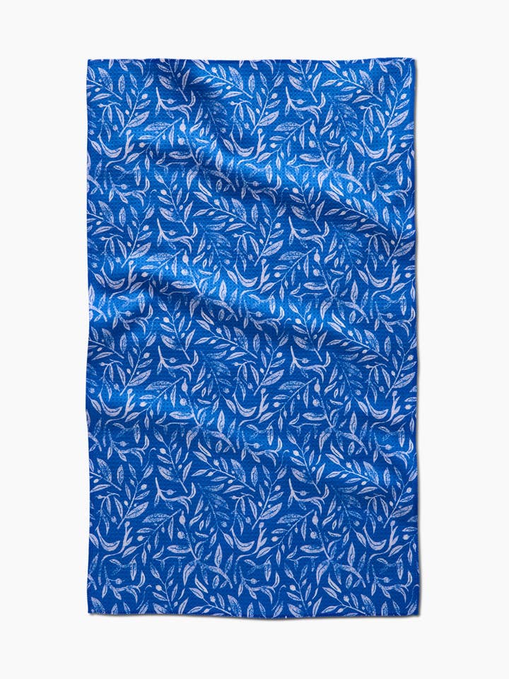 Hanukkah Leaves White for wholesale by Geometry