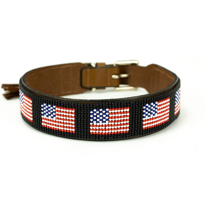 Collier pour chien USA Sambboho pour la vente par Sambboho