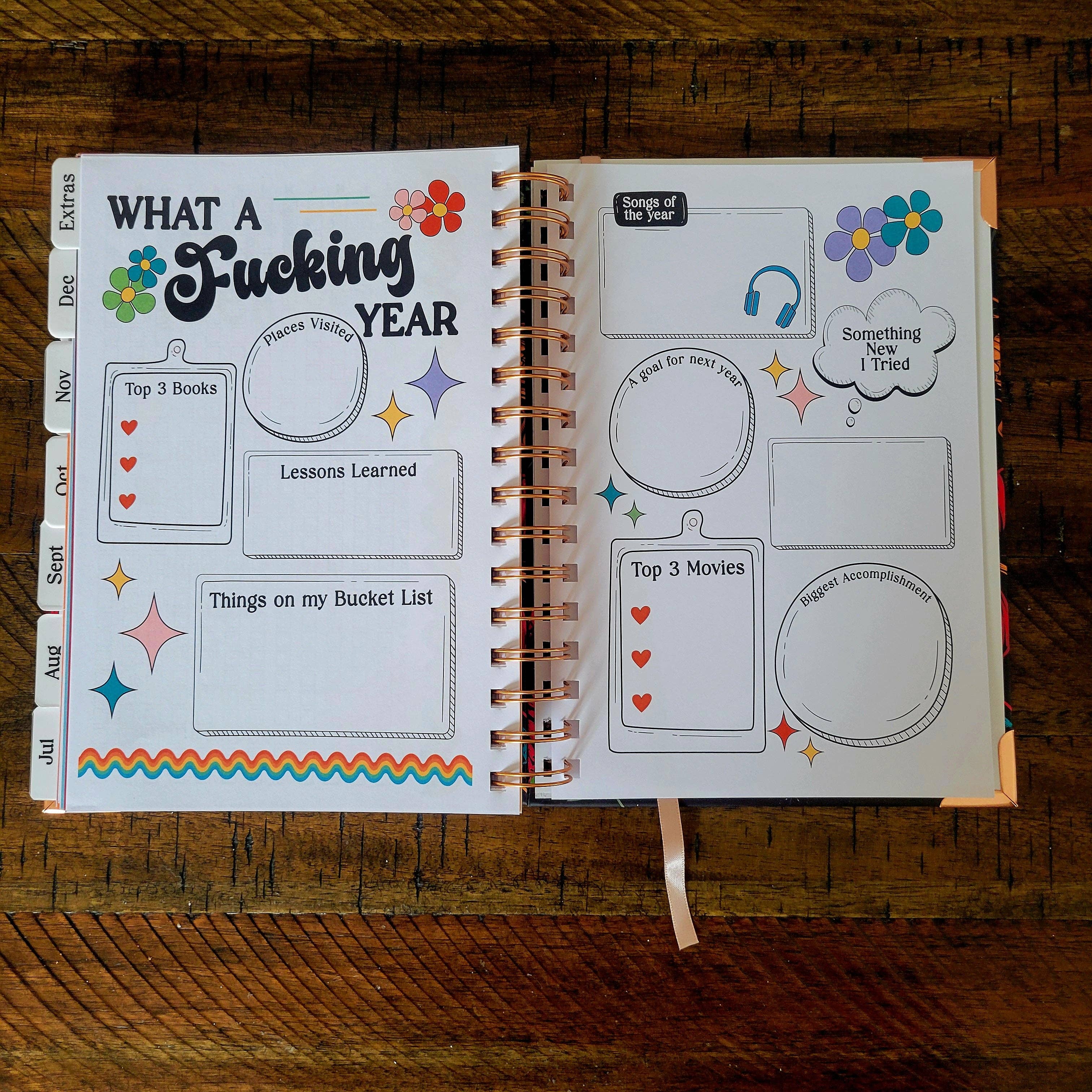 DIYxe - Wholesale Planner - Grijp de verdomde dag Ongedateerde Sweary Planner | Day Planner10