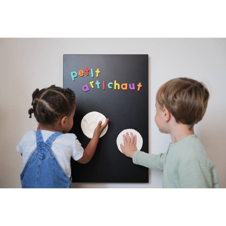 PJM Distributions - Wholesale Magnet - Kids & Baby - Petit Artichaut | 2 Magnetic Keepsake | Baby Imprint Kit
