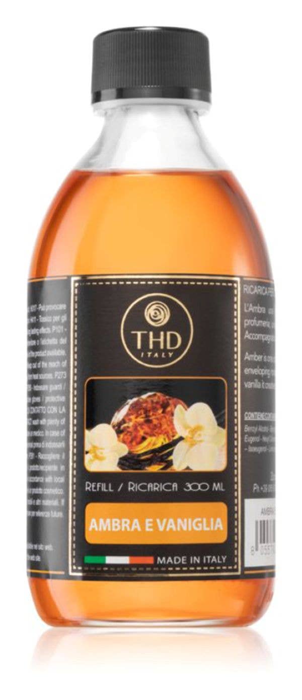 Thd Tophouse - Wholesale Fragrance Oil - Refill 300 ml Amber and Vanilla 6/60