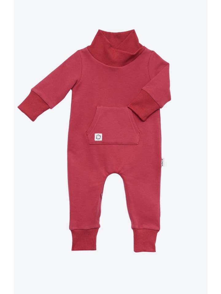 HuRo Kids Clothing Inc. - Wholesale Jumpsuit - Baby - Turtle Suit Berry