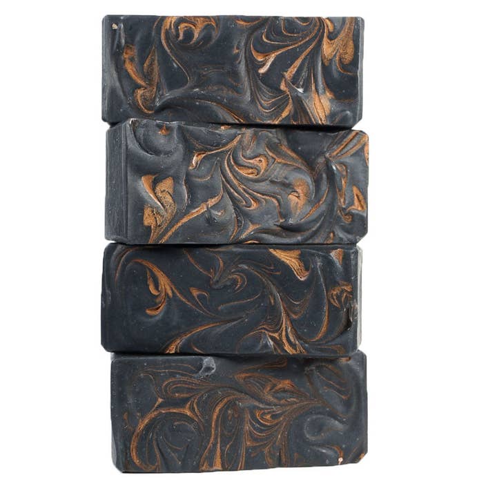 Mango Charcoal Facial Bar Soap for wholesale by VeoVie
