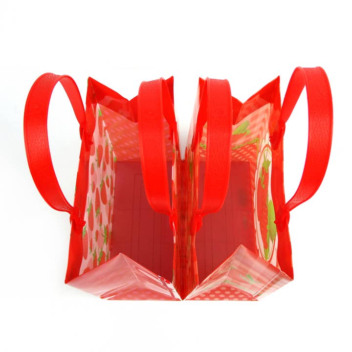 Tiny Mills - Wholesale Party Favor Bag/Box - Strawberry Party Favor Bags Treat Bags, 12 Pack3