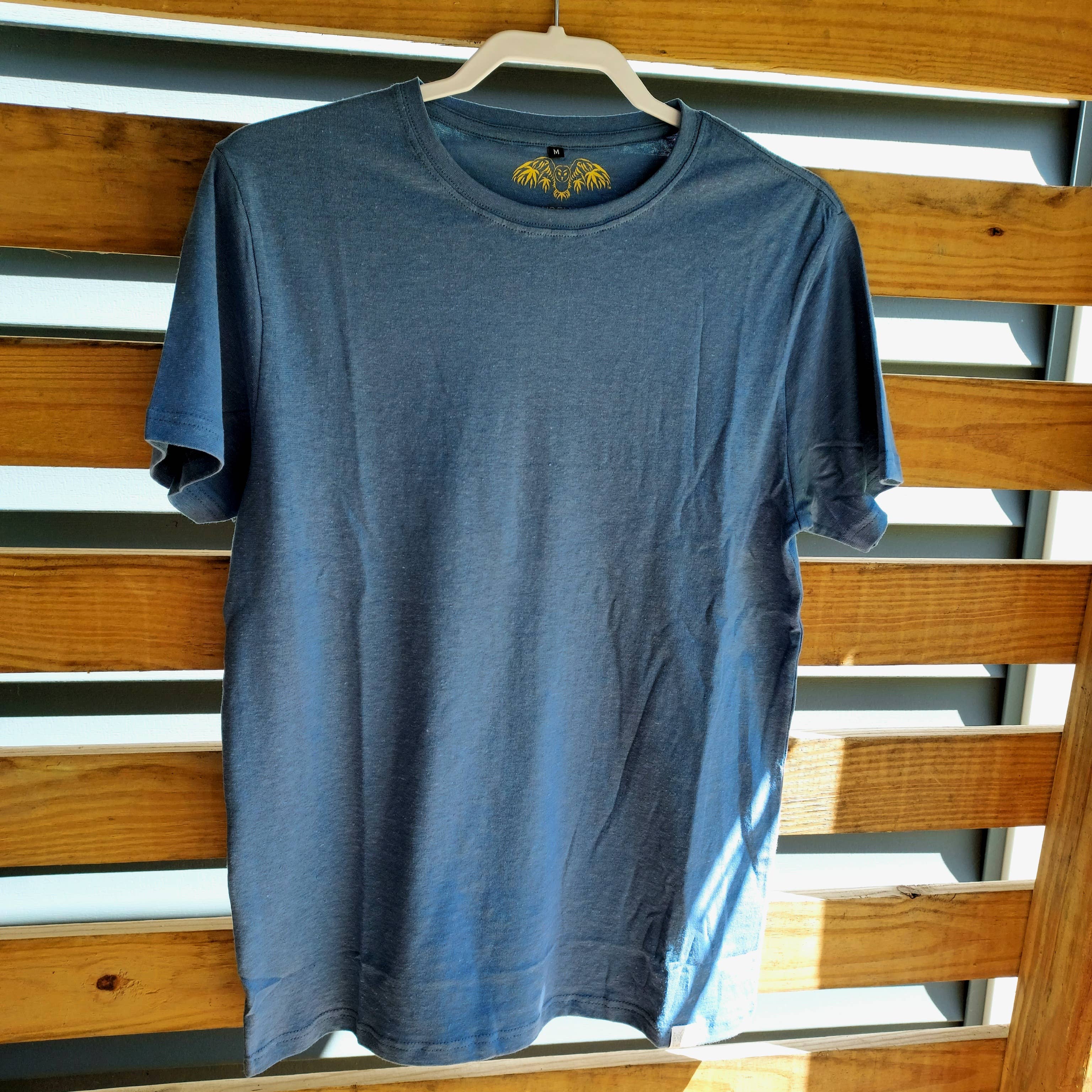Aurelian Hemp - Wholesale T-Shirt - Unisex - Bluegrass Hemp T-Shirt | 55% hemp, 45% organic cotton6