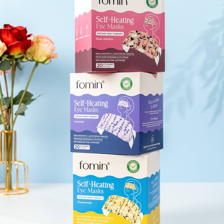Masques pour les yeux auto-chauffants pour la vente par Fomin